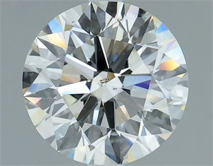 Foto Diamante Natural 2.01 quilates, Redondo , Color I, claridad SI2 y certificado GIA de