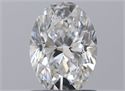 Natural Diamond 1.00 Carats, Oval with  Cut, E Color, VS1 Clarity and Certified by GIA
