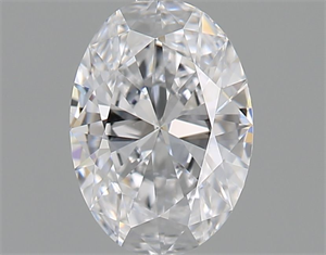 Foto Diamante Natural 0.42 quilates, Ovalado , Color D, claridad VS1 y certificado GIA de