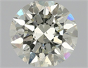 Natural Diamond 0.80 Carats, Round with Very Good Cut, M Color, SI2 Clarity and Certified by GIA