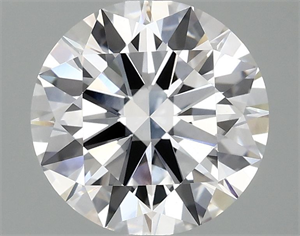 Picture of Lab Grown Diamond 2.50 Carats, Round with Ideal Cut, D Color, VVS2 Clarity and Certified by IGI