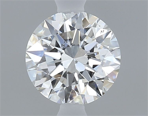 Foto Diamante Natural 0.40 quilates, Redondo , Color E, claridad SI2 y certificado GIA de