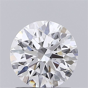 Picture of Lab Grown Diamond 1.12 Carats, Round with Ideal Cut, D Color, VVS2 Clarity and Certified by IGI