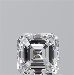 Foto Diamante Natural 0.90 quilates, Asscher , Color D, claridad VVS1 y certificado GIA de