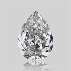 Picture of Natural Diamond 1.00 Carats, Pear with  Cut, G Color, SI2 Clarity and Certified by GIA