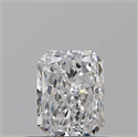 Diamante Natural 0.71 quilates, Radiante , Color D, claridad VS1 y certificado GIA