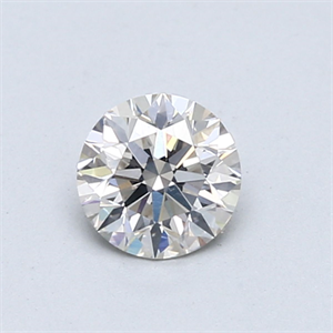 Picture of Natural Diamond 0.60 Carats, Round with Very Good Cut, J Color, SI2 Clarity and Certified by GIA