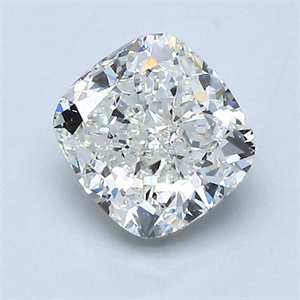 Foto Diamante Natural 1.20 quilates, Del cojín , Color J, claridad SI1 y certificado GIA de