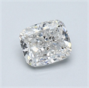Natural Diamond 0.80 Carats, Cushion with  Cut, G Color, SI1 Clarity and Certified by GIA