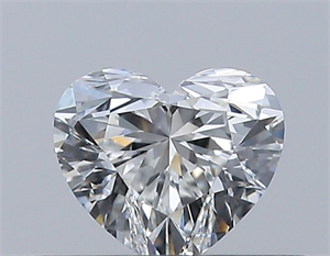 Picture of Natural Diamond 0.30 Carats, Heart with  Cut, F Color, VS1 Clarity and Certified by GIA
