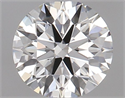 Diamante Natural 0.54 quilates, Redondo , Color I, claridad VS1 y certificado GIA