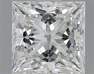 Foto Diamante Natural 1.20 quilates, Princesa , Color G, claridad VS2 y certificado IGI de