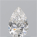Diamante Natural 0.51 quilates, De pera , Color G, claridad VS1 y certificado GIA
