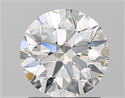 Natural Diamond 1.51 Carats, Round with Excellent Cut, G Color, VVS1 Clarity and Certified by GIA
