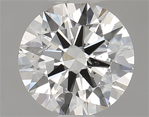 Foto Diamante Natural 0.56 quilates, Redondo , Color H, claridad SI2 y certificado GIA de