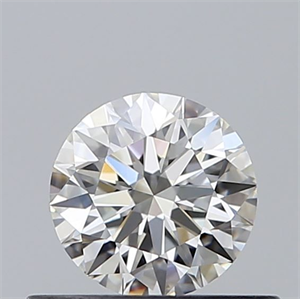 Foto Diamante Natural 0.42 quilates, Redondo , Color G, claridad IF y certificado GIA de