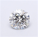 Del inventario de diamantes de laboratorio, 1.27 quilates, Redondo , Color G, claridad VS1 y certificado IGI