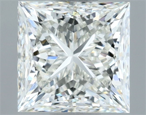 Foto Diamante Natural 1.52 quilates, Princesa , Color H, claridad VVS1 y certificado IGI de