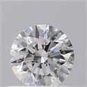 Natural Diamond 0.45 Carats, Round with Excellent Cut, D Color, SI1 Clarity and Certified by GIA