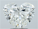 Natural Diamond 3.01 Carats, Heart with  Cut, I Color, VS2 Clarity and Certified by GIA