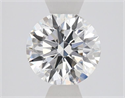 Lab Grown Diamond 1.01 Carats, Round with Ideal Cut, G Color, VVS1 Clarity and Certified by IGI