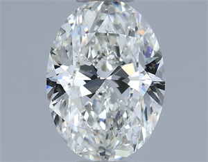 Picture of Natural Diamond 0.90 Carats, Oval with  Cut, H Color, VS2 Clarity and Certified by IGI