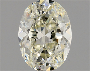 Picture of Natural Diamond 1.01 Carats, Oval with  Cut, K Color, SI1 Clarity and Certified by GIA