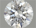 Natural Diamond 0.90 Carats, Round with Excellent Cut, E Color, VS1 Clarity and Certified by GIA