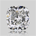 Natural Diamond 0.71 Carats, Cushion with  Cut, G Color, SI2 Clarity and Certified by GIA