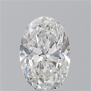 Picture of Natural Diamond 0.90 Carats, Oval with  Cut, G Color, VS1 Clarity and Certified by GIA