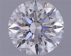 Picture of Lab Grown Diamond 1.45 Carats, Round with Ideal Cut, F Color, SI1 Clarity and Certified by IGI