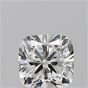 Natural Diamond 0.50 Carats, Cushion with  Cut, H Color, VVS2 Clarity and Certified by GIA
