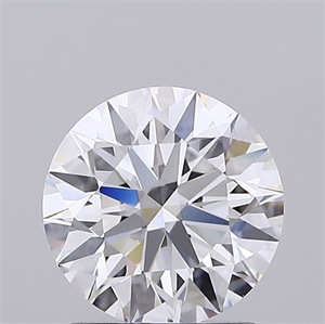 Picture of Lab Grown Diamond 1.53 Carats, Round with Ideal Cut, D Color, VS1 Clarity and Certified by IGI