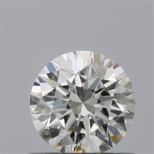 Picture of Natural Diamond 0.51 Carats, Round with Excellent Cut, F Color, VVS2 Clarity and Certified by IGI