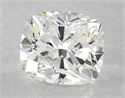 Natural Diamond 0.61 Carats, Cushion with  Cut, H Color, I1 Clarity and Certified by GIA