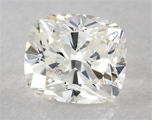 Picture of Natural Diamond 0.61 Carats, Cushion with  Cut, H Color, I1 Clarity and Certified by GIA