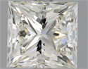 Natural Diamond 1.74 Carats, Princess with  Cut, K Color, VS1 Clarity and Certified by GIA