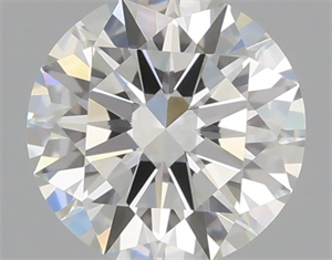 Picture of Natural Diamond 0.72 Carats, Round with Excellent Cut, G Color, IF Clarity and Certified by GIA