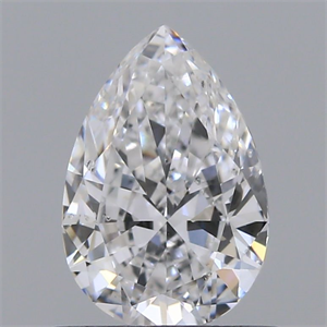 Foto Diamante Natural 0.70 quilates, De pera , Color D, claridad SI2 y certificado GIA de