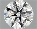 Lab Grown Diamond 1.21 Carats, Round with Excellent Cut, D Color, VS1 Clarity and Certified by IGI