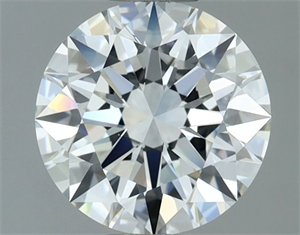 Foto Diamante Natural 1.50 quilates, Redondo , Color G, claridad IF y certificado GIA de