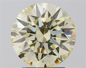 Foto Diamante Natural 2.51 quilates, Redondo , Color M, claridad VS2 y certificado IGI de