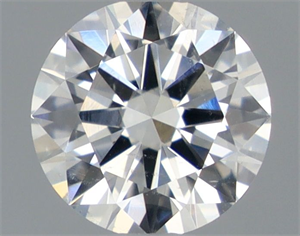 Picture of Natural Diamond 0.40 Carats, Round with Excellent Cut, F Color, SI2 Clarity and Certified by GIA