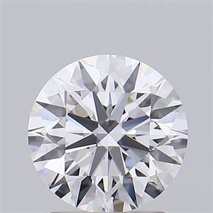 Picture of Lab Grown Diamond 2.02 Carats, Round with Excellent Cut, D Color, IF Clarity and Certified by IGI