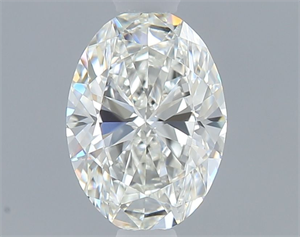 Picture of Natural Diamond 0.50 Carats, Oval with  Cut, H Color, VS1 Clarity and Certified by GIA