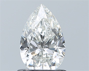 Picture of Natural Diamond 0.76 Carats, Pear with  Cut, G Color, VS1 Clarity and Certified by GIA