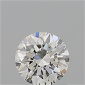 Diamante Natural 0.81 quilates, Redondo , Color I, claridad VVS1 y certificado GIA