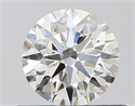 Diamante Natural 0.50 quilates, Redondo , Color G, claridad IF y certificado GIA