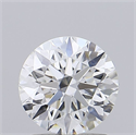 Lab Grown Diamond 1.54 Carats, Round with Excellent Cut, F Color, IF Clarity and Certified by GIA