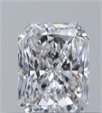 Natural Diamond 0.33 Carats, Radiant with  Cut, E Color, IF Clarity and Certified by GIA